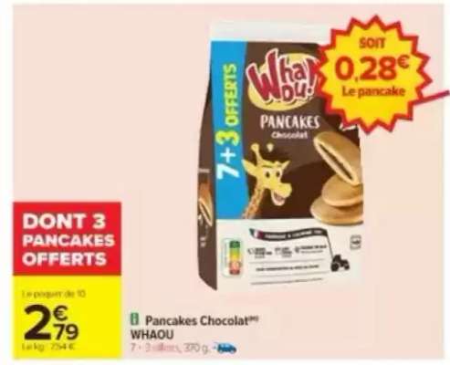 Pancakes Chocolat™ WHAOU