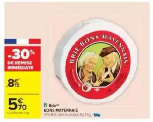 Brie BONS MAYENNAIS