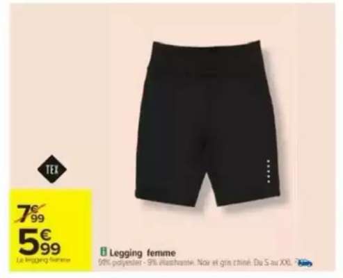 Legging femme