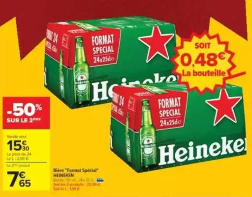 Bière 'Format Spécial' HEINEKEN