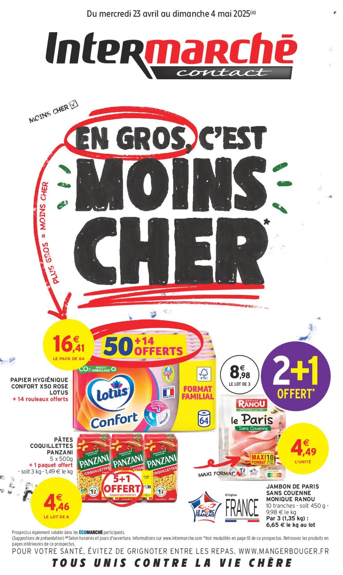 Catalogue Intermarché Contact - 23/04/2025 - 04/05/2025. Page 1