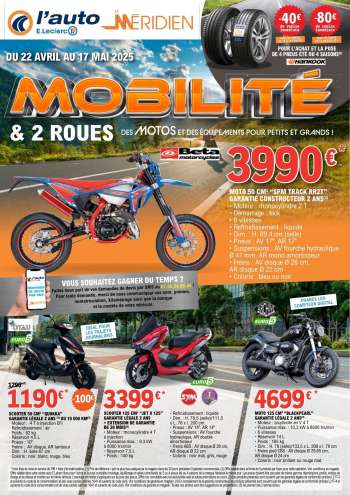 Catalogue E.Leclerc - 22/04/2025 - 17/05/2025.