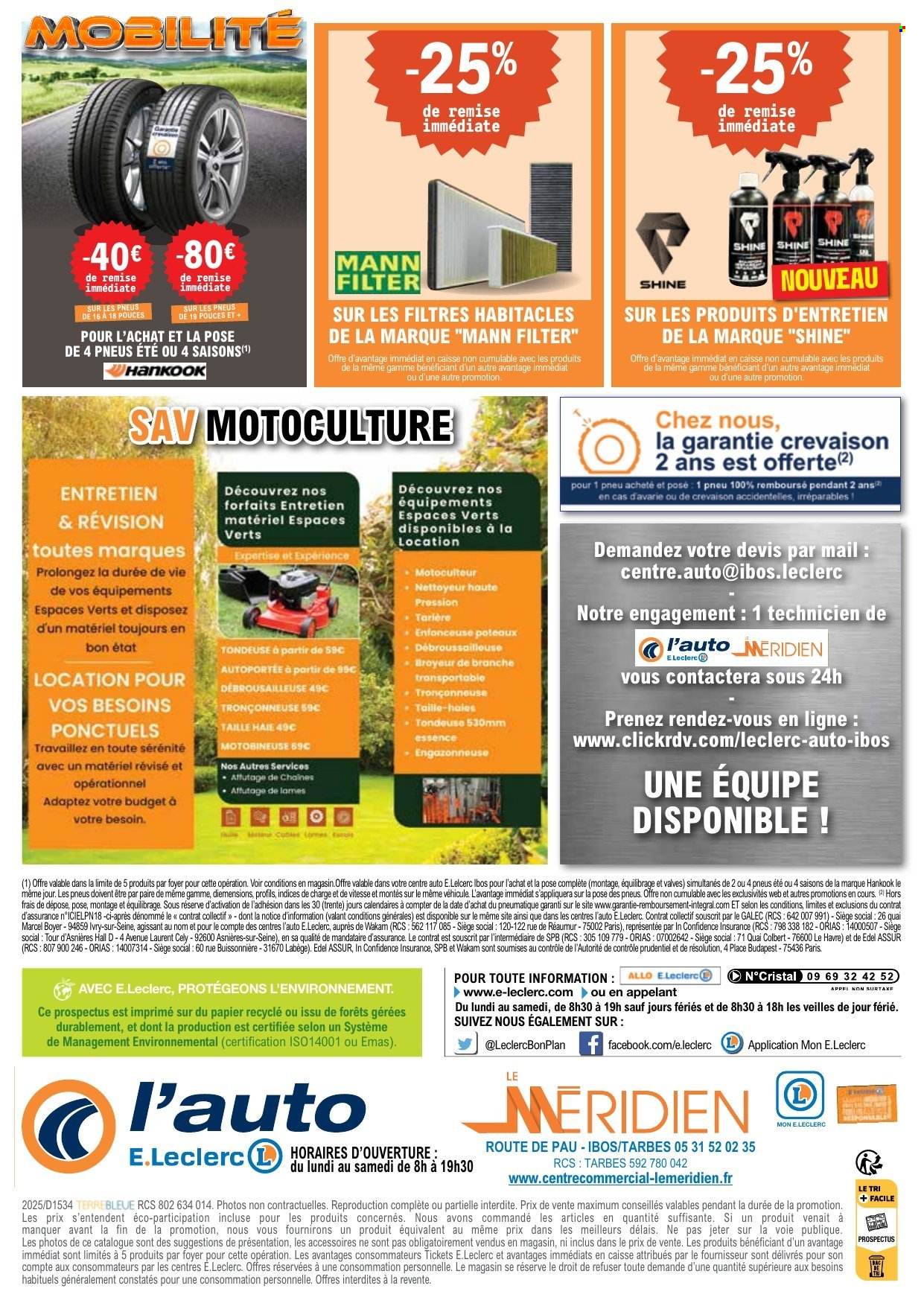 Catalogue E.Leclerc - 22/04/2025 - 17/05/2025. Page 1