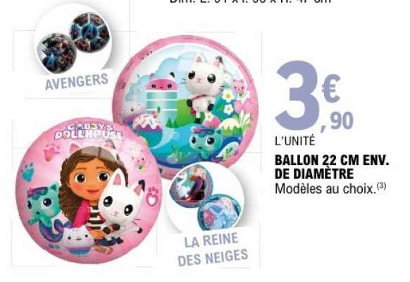 Ballon 22 cm env. de diamètre