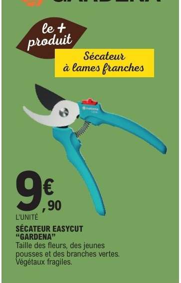 SÉCATEUR EASYCUT "GARDENA"