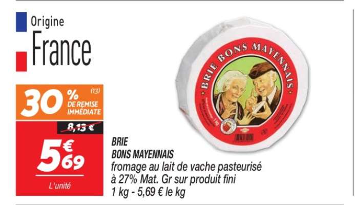 Brie BONS MAYENNAIS