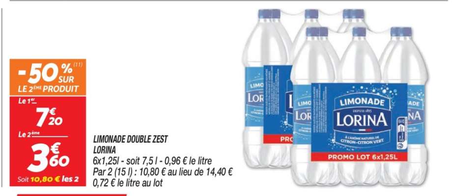 Limonade Double Zest Lorina