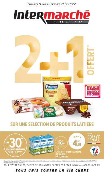 Catalogue Intermarché Super - 29/04/2025 - 11/05/2025.