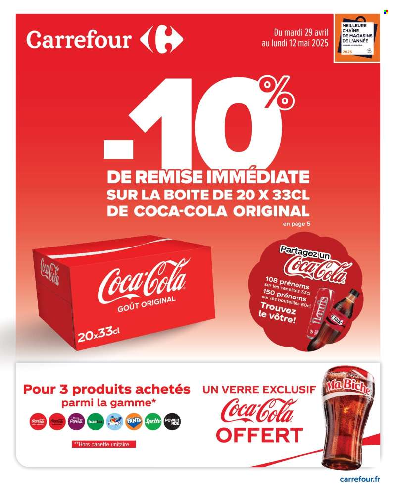 Catalogue Carrefour Hypermarchés - 29/04/2025 - 12/05/2025.