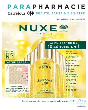 Catalogue Carrefour Hypermarchés - 29/04/2025 - 26/05/2025.