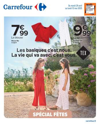 Catalogue Carrefour Hypermarchés - 29/04/2025 - 12/05/2025.