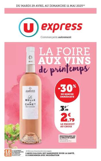 Catalogue U express - 29/04/2025 - 11/05/2025.