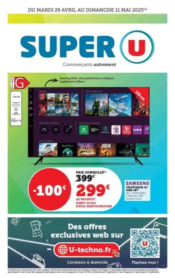 Catalogue SUPER U - 29/04/2025 - 11/05/2025.