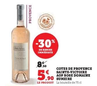 Cotes de Provence Sainte-Victoire AOP Rose Domaine Sumeire