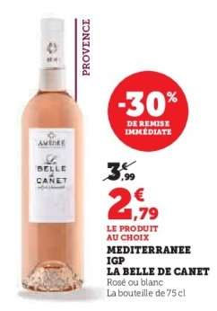 MEDITERRANEE IGP LA BELLE DE CANET