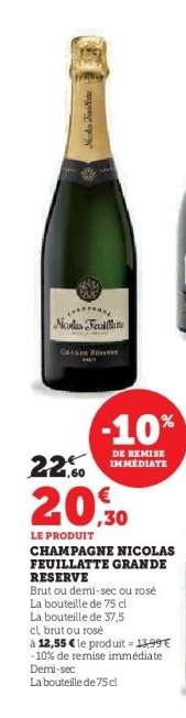 Champagne Nicolas Feuillatte Grande Réserve