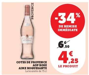 Cotes de Provence AOP Rosé Aime Roquesante