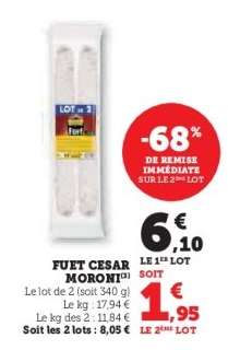 Fuet Cesar Moroni