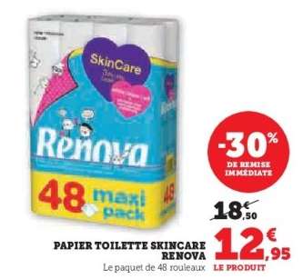 Papier Toilette Skincare Renova
