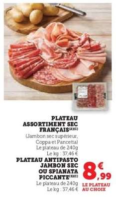 PLATEAU ASSORTIMENT SEC FRANÇAIS