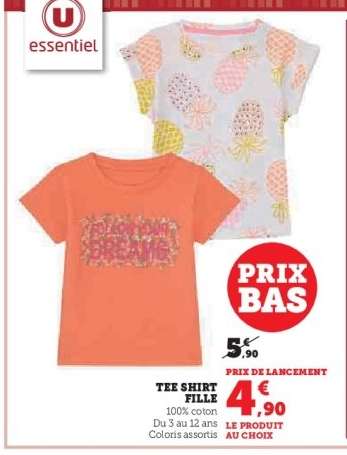 Tee-Shirt Fille