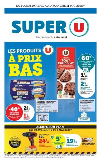 Catalogue SUPER U - 29/04/2025 - 11/05/2025.