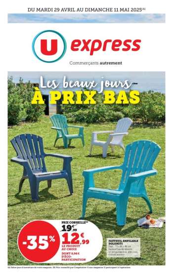 Catalogue U express - 29/04/2025 - 11/05/2025.