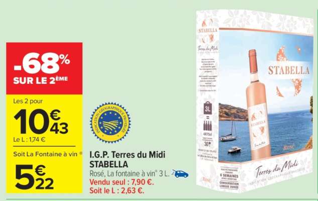 I.G.P. Terres du Midi STABELLA