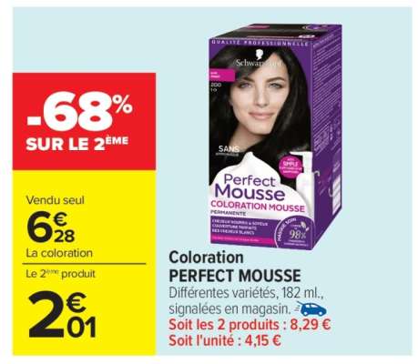 Coloration Perfect Mousse