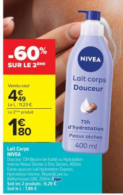 Lait Corps Nivea