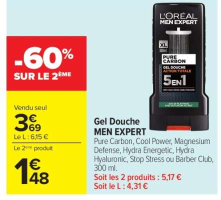 Gel Douche MEN EXPERT