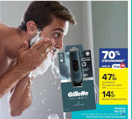 TONDEUSE “GILLETTE”