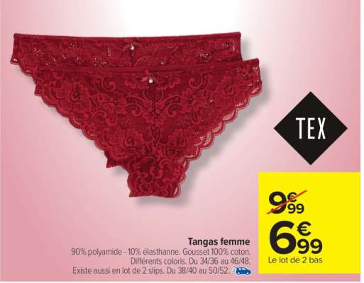 Tangas femme