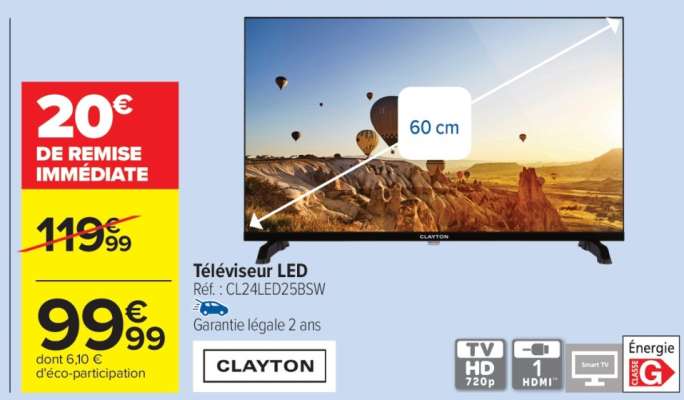 Téléviseur LED
