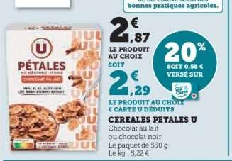 CEREALES PETALES U