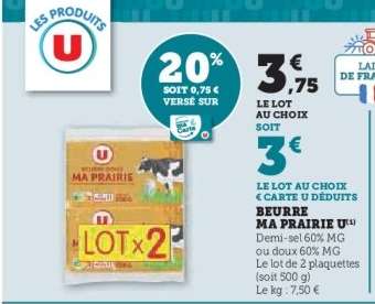 Beurre Ma Prairie U
