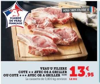 Veau U Filière