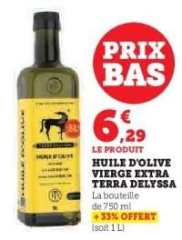 Huile D'olive Vierge Extra Terra Delyssa