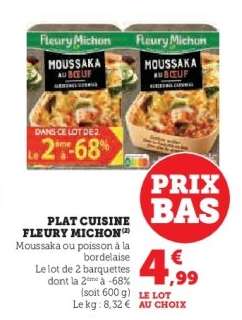 Plat Cuisiné Fleury Michon