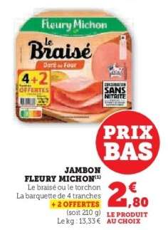 Jambon Fleury Michon