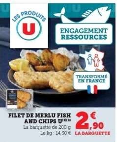 Filet de Merlu Fish and Chips