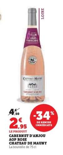 Cabernet d'Anjou AOP Rosé Chateau de Mauny