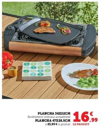 Plancha 36x22cm
