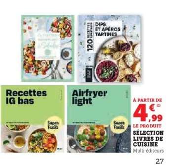 Sélection Livres de Cuisine