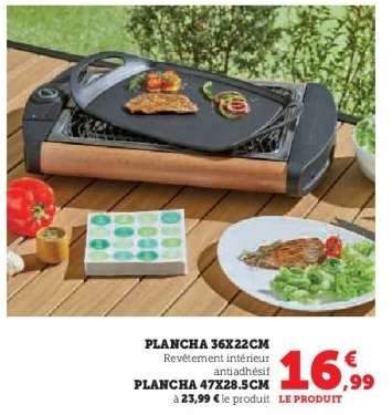 Plancha 36x22cm