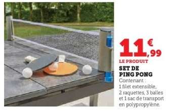 Set de Ping Pong