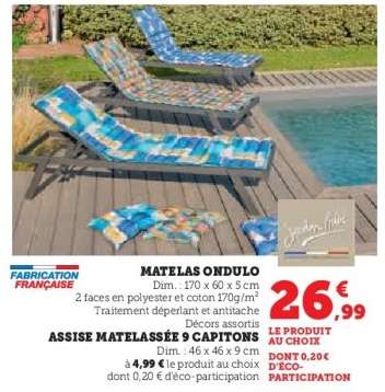 MATELAS ONDULO