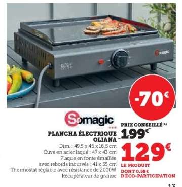 Plancha Électrique Oliana