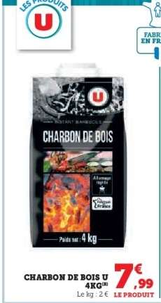 Charbon de Bois U 4kg