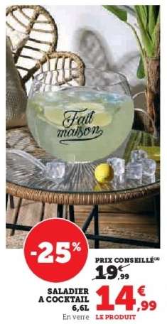 Saladier à cocktail